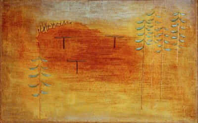 Meeting Place by Paul Klee